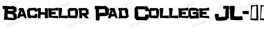 Bachelor Pad College JL字体转换